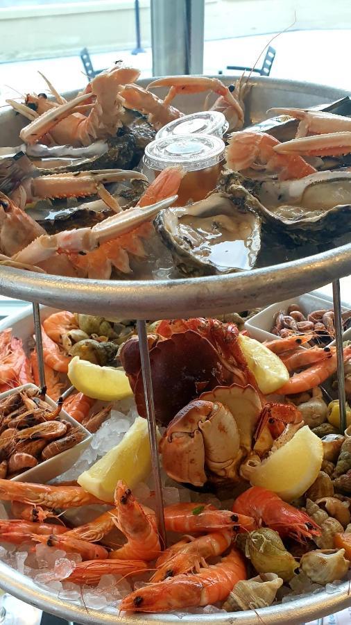 L'Huitriere Otel Quiberville Dış mekan fotoğraf