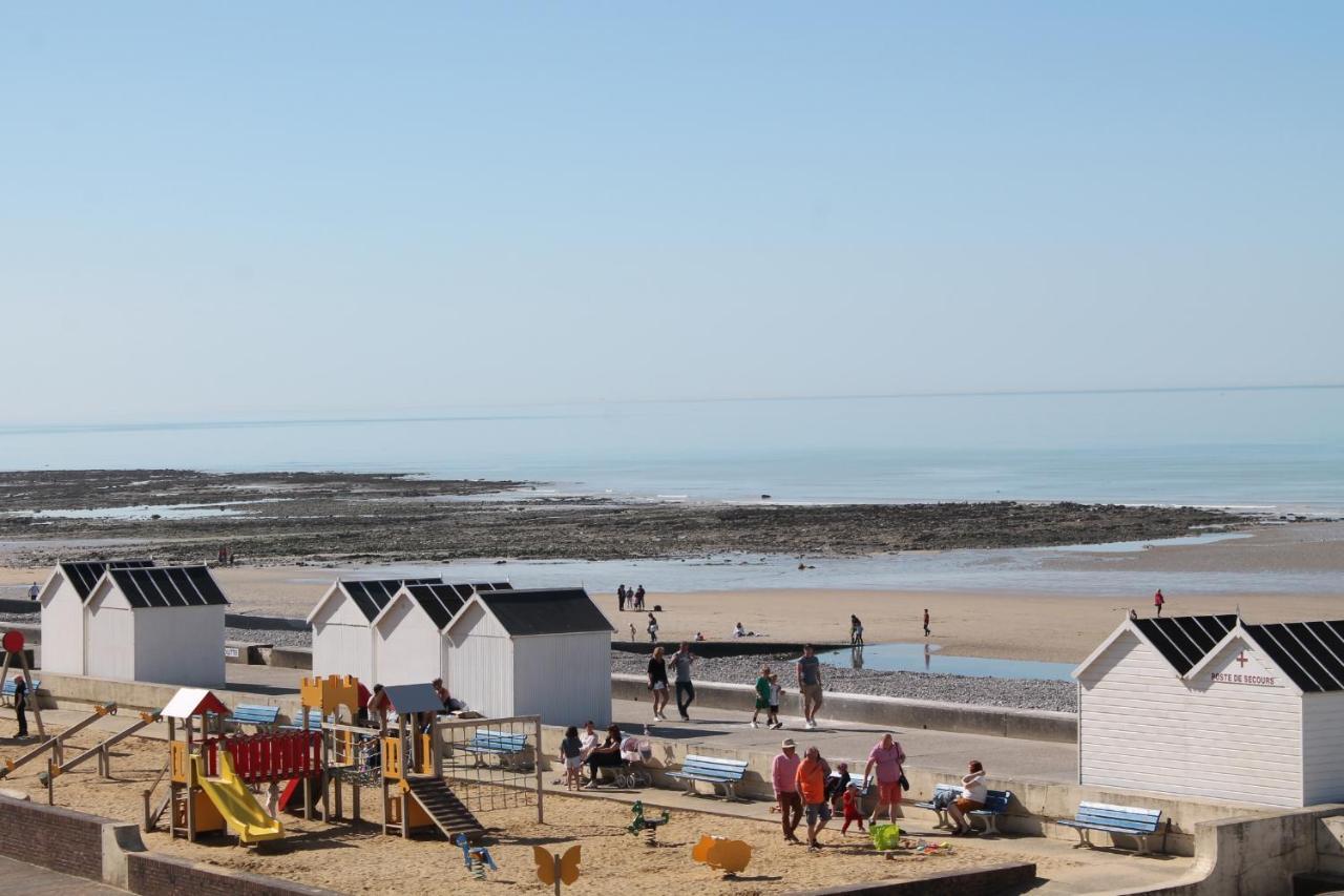 L'Huitriere Otel Quiberville Dış mekan fotoğraf