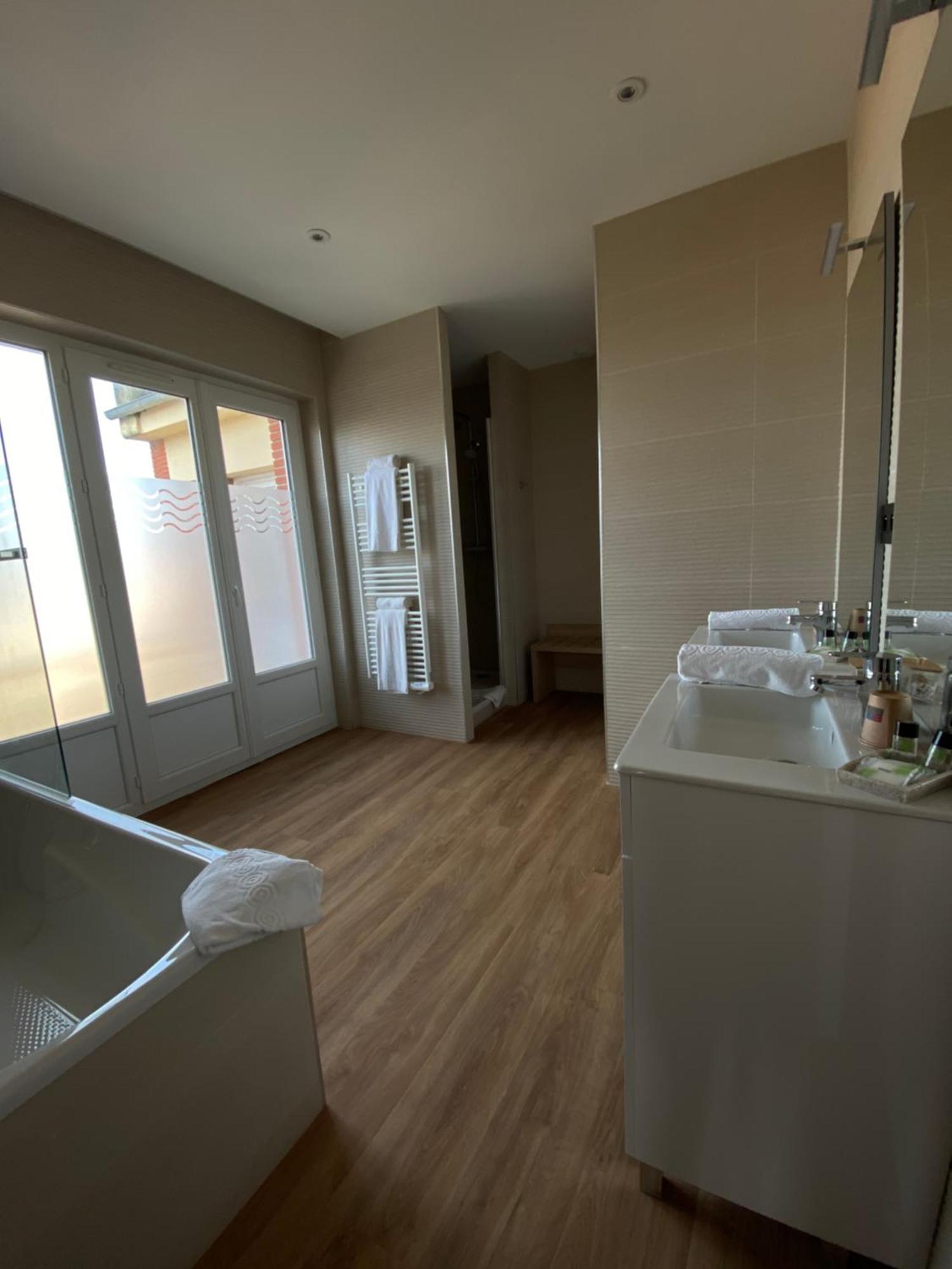 L'Huitriere Otel Quiberville Dış mekan fotoğraf