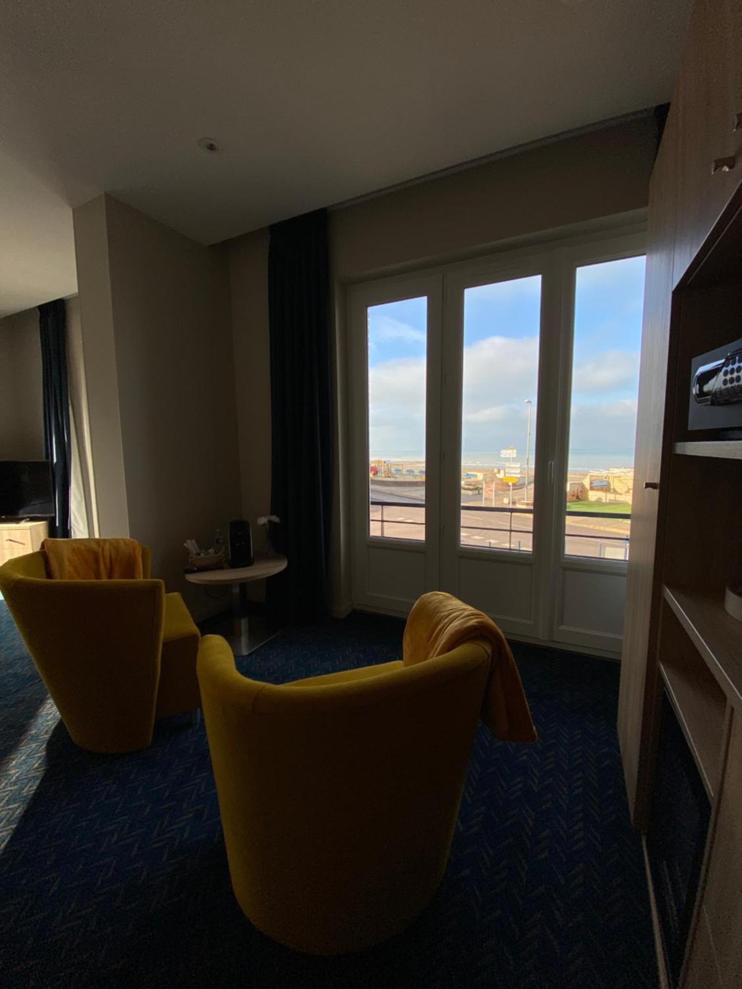 L'Huitriere Otel Quiberville Dış mekan fotoğraf