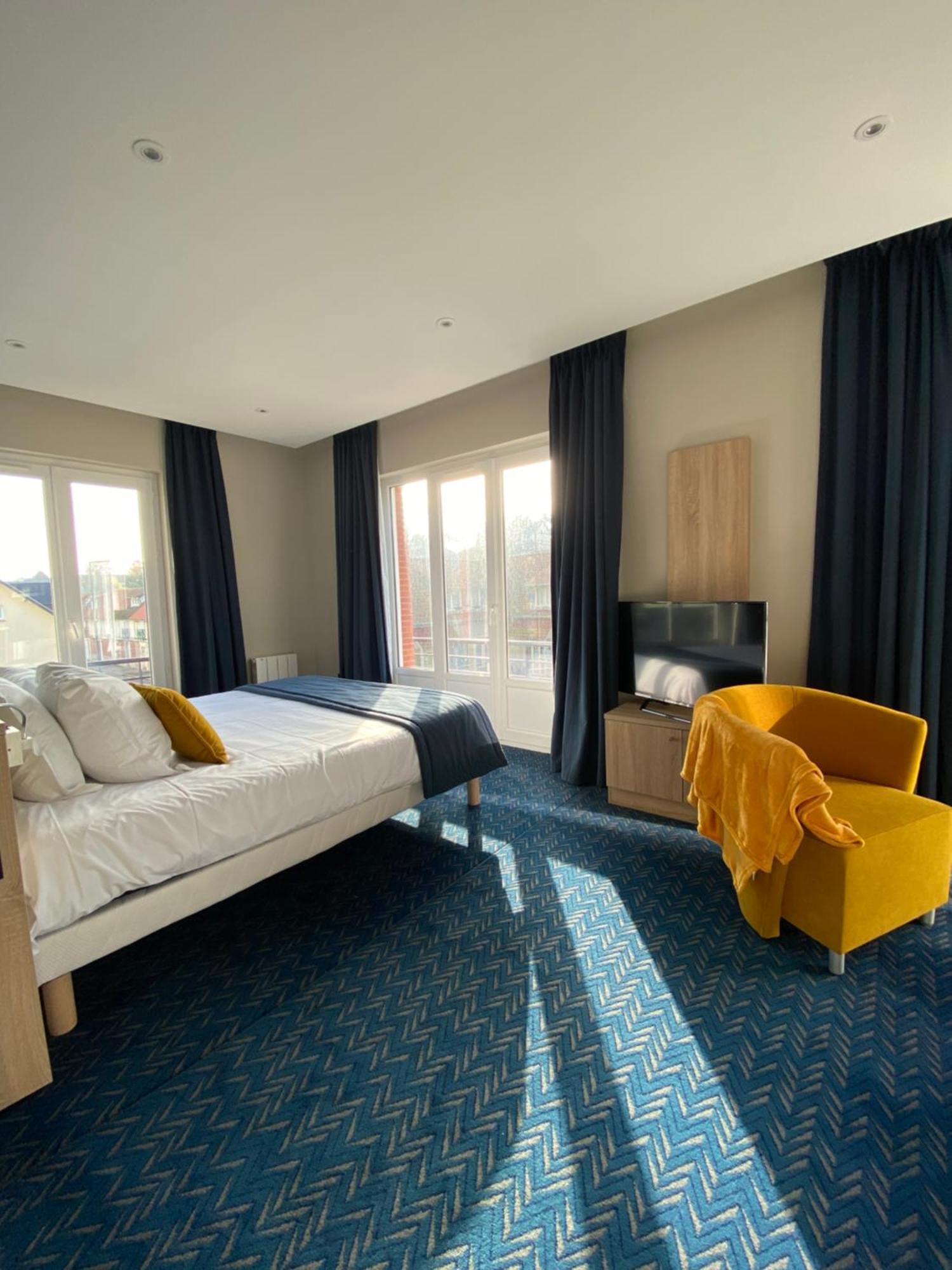 L'Huitriere Otel Quiberville Dış mekan fotoğraf