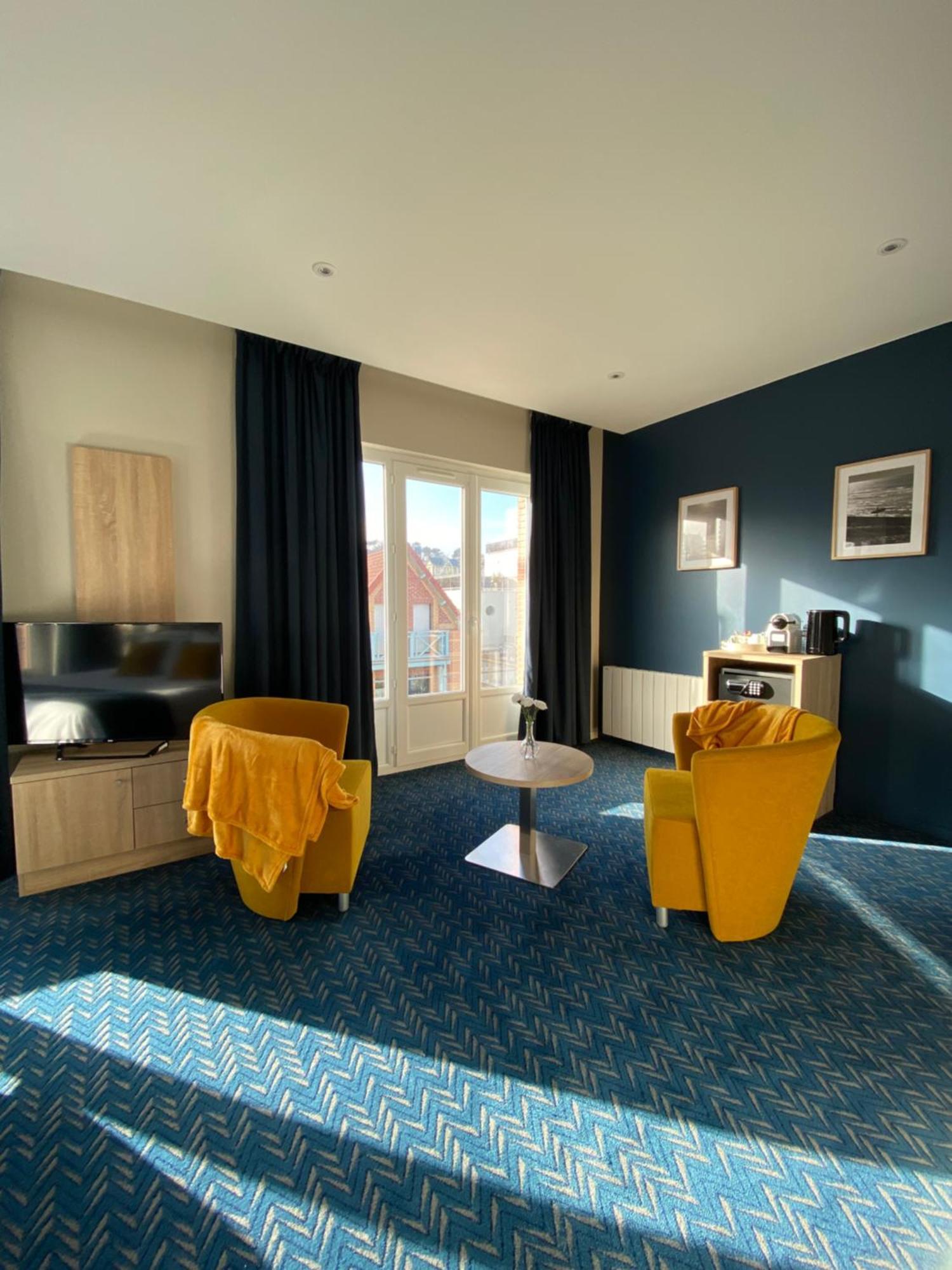L'Huitriere Otel Quiberville Dış mekan fotoğraf